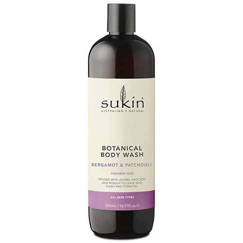 Click to view product details and reviews for Sukin Botanical Body Wash Bergamot And Patchouli 500ml.