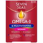 Seven Seas Omega-3 Multivitamins Woman 30 Day Duo Pack