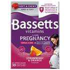 Bassetts Pregnancy Omega-3 & Multivitamin 30 Pastilles - Strawberry & Orange