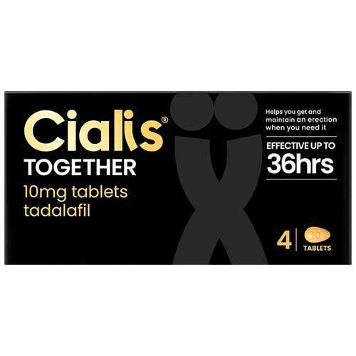 Cialis Together Tadalafil 10mg 4 Tablets