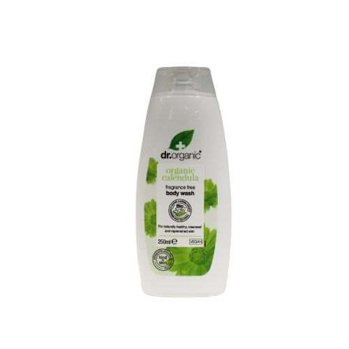 Dr Organic Organic Calendula Fragrance Free Body Wash 250ml