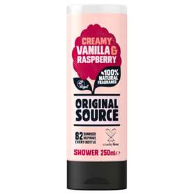 Original Source Creamy Vanilla & Raspberry Shower Gel 250ml