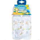 Griptight 0+ Months Feeding Bottles Twin Pack White