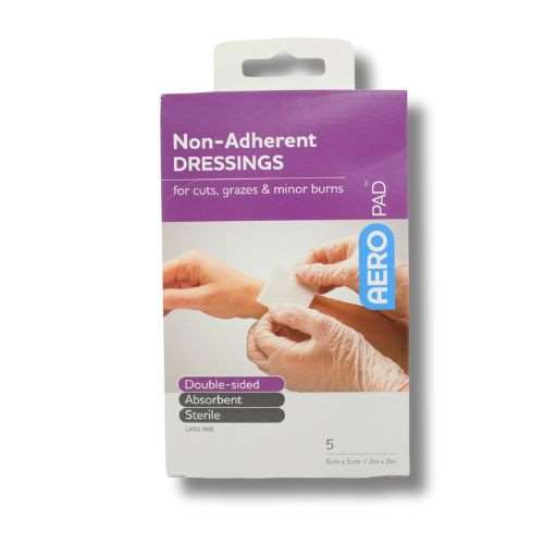 Click to view product details and reviews for Aeropad Non Adherent Double Sided Dressings 5cm X 5cm.