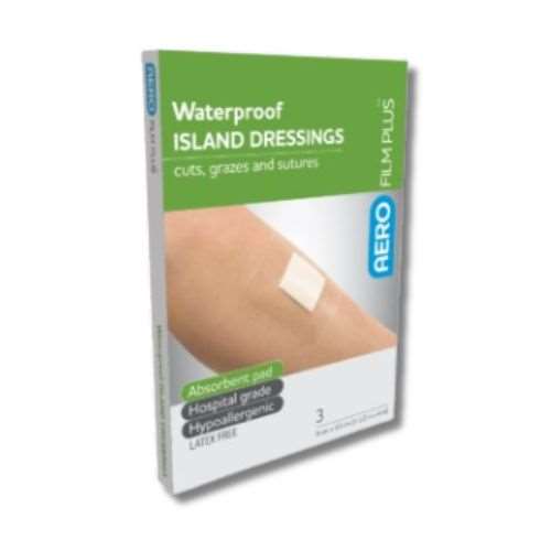 Click to view product details and reviews for Aero Film Plus Waterproof Island Dressings 6cm X 7 Cm X 3.