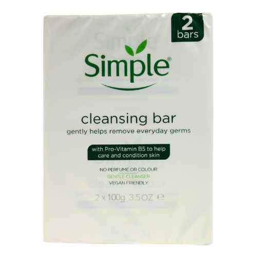 Simple Cleansing Bar 2 x 100g