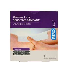 Aeroplast Dressing Strip Sensitive Bandage 6cm x 1m x1