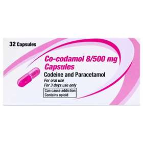 Co-Codamol 8/500mg Capsules 32