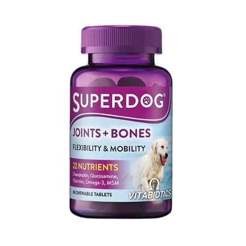 Superdog Joints And Bones Chewable Tablets 60