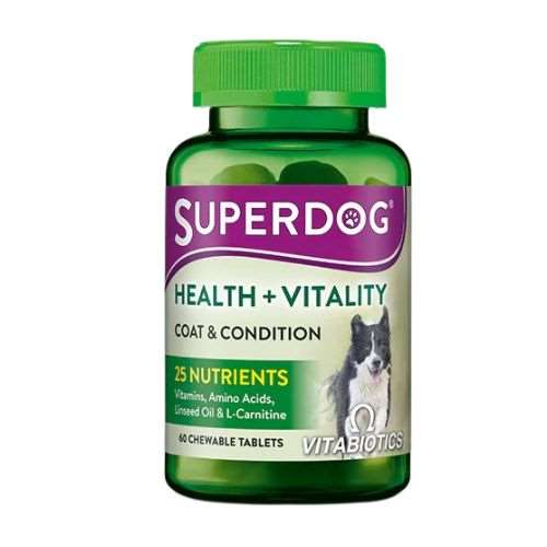 Click to view product details and reviews for Superdog Health And Vitality Chewable Tablets 60.