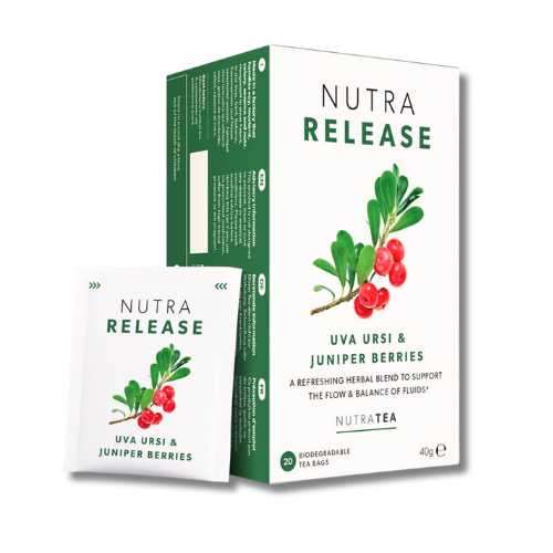 Nutra Release Uva Ursi and Juniper Berry Biodegradable Tea Bags 20