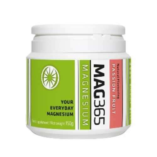 MAG 365 Magnesium Supplement Passion Fruit 150g