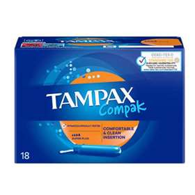 Tampax Compak Super Plus Tampons 18