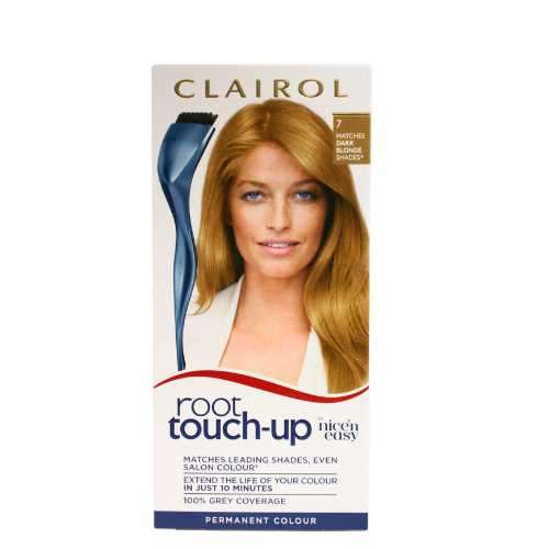 Clairol Root Touch Up Permanent Hair Colour No:7 Dark Blonde Shades