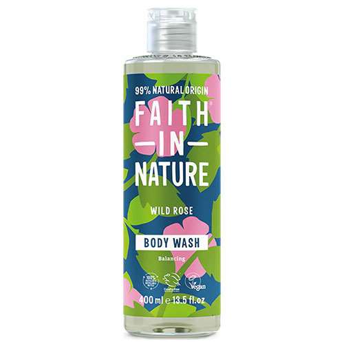 Click to view product details and reviews for Faith In Nature Wild Rose Body Wash 400ml.