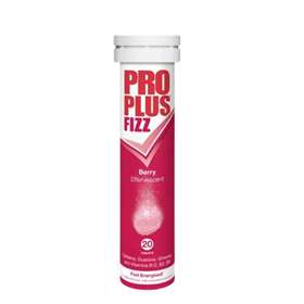 Pro Plus Fizz Berry Effervescent Tablets 20