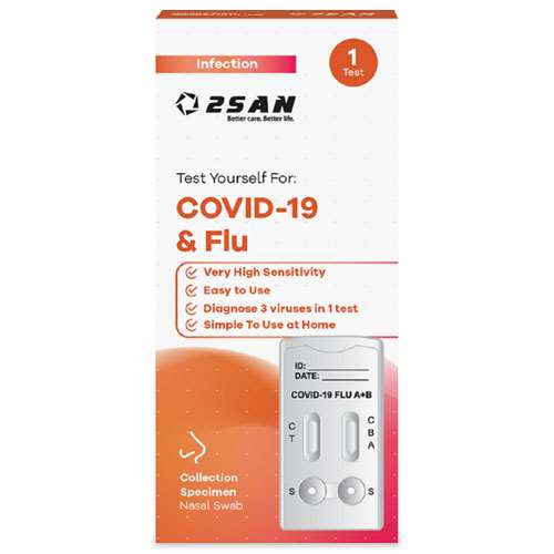2San Flowflex Covid-19 and Flu Test
