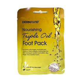 Derma V 10 Triple Oil Foot Pack