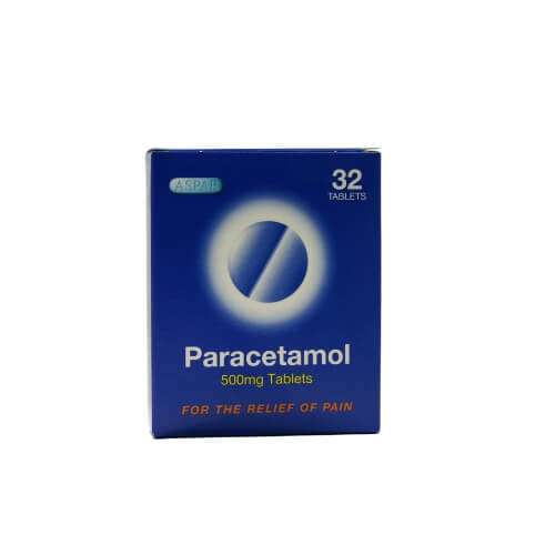 Paracetamol 500mg Tablets 32