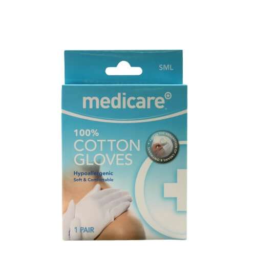 Medicare Cotton Gloves Small