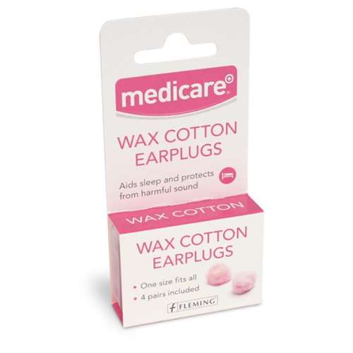 Click to view product details and reviews for Medicare Wax Cotton Earplugs.