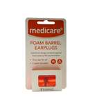 Medicare Foam Barrel Earplugs 2 Pairs