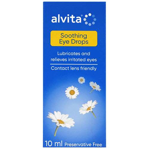 Alvita Soothing Eye Drops 10ml Preservative Free