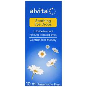 Alvita Soothing Eye Drops 10ml Preservative Free