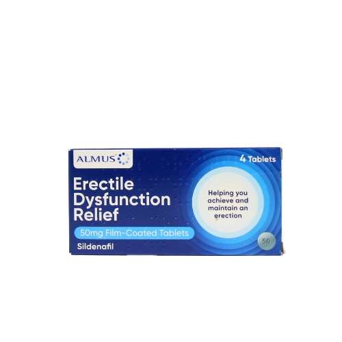 Click to view product details and reviews for Almus Erectile Dysfunction Relief 50mg Tablets 4.