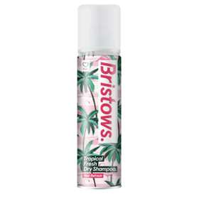 Bristows Tropical Fresh Dry Shampoo 200ml