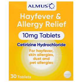 Almus Hayfever & Allergy Relief 10mg (30) Tablets