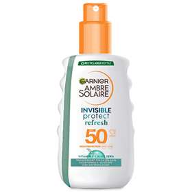 Garnier Ambre Solaire Invisible Protect Refresh High UVA Plus UVB  Sun Protection Spray SPF-50 200ml