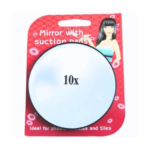 10 x Magnify Mirror With Suction Pad