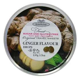 Simpkins Sugar Free Ginger Drops 150g