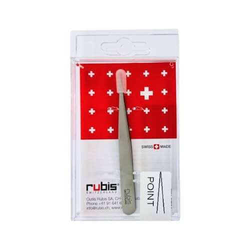 Click to view product details and reviews for Rubis Pointed Tweezers.