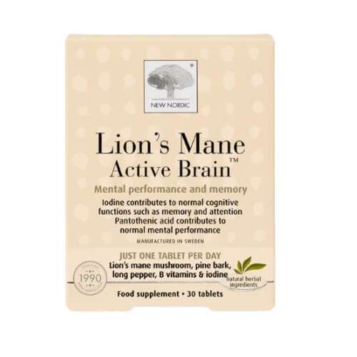 New Nordic Lion's Mane Active Brain 30