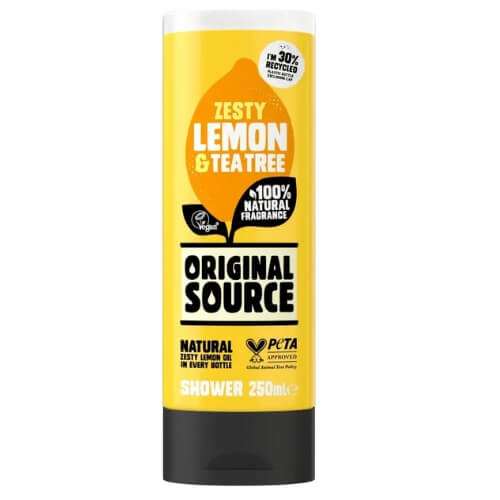 Click to view product details and reviews for Original Source Zesty Lemon Tea Tree Shower Gel 250ml.