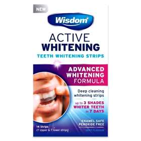 Wisdom Active Teeth Whitening Strips 14