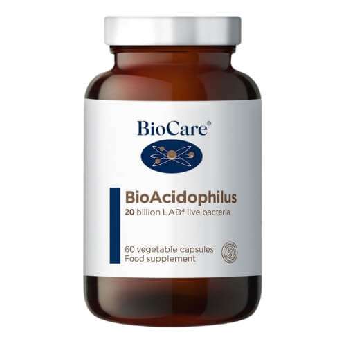 Click to view product details and reviews for Biocare Bioacidophilus 60 Capsules. Click to view product details and reviews for Biocare Bioacidophilus 60 Capsules.