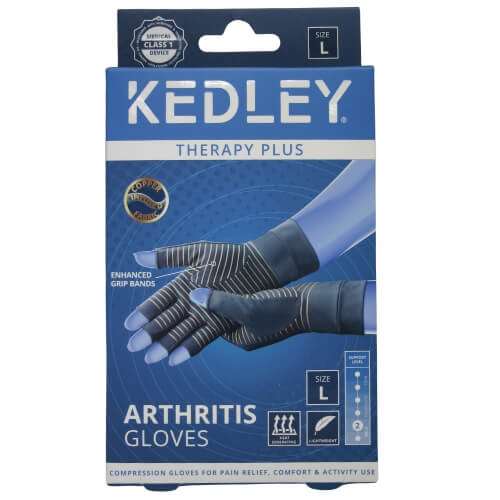 Kedley Therapy Plus Arthritis Gloves Large