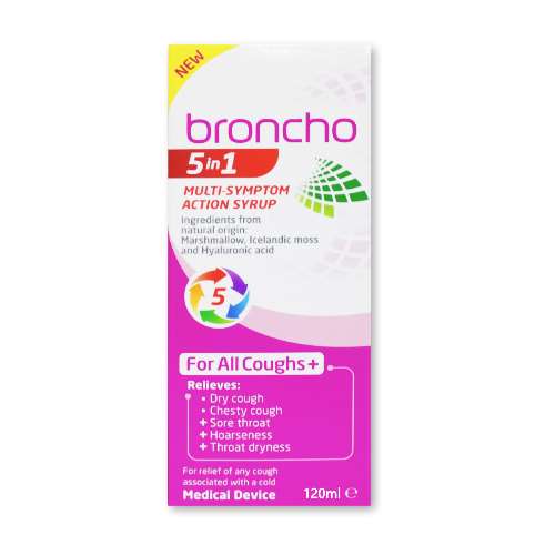 Broncho 5in1 Multi-Symptom Action Syrup 120ml
