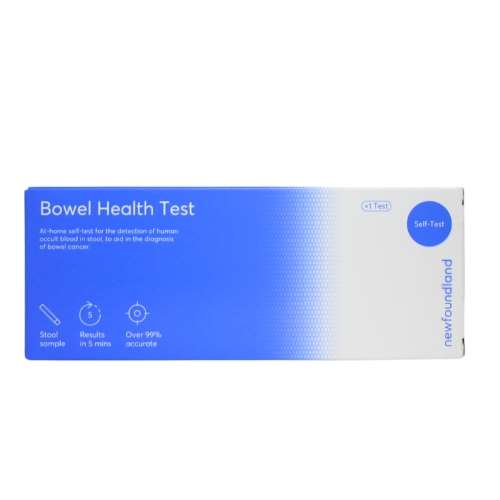 Click to view product details and reviews for Newfoundland Bowel Health Test. Click to view product details and reviews for Newfoundland Bowel Health Test.