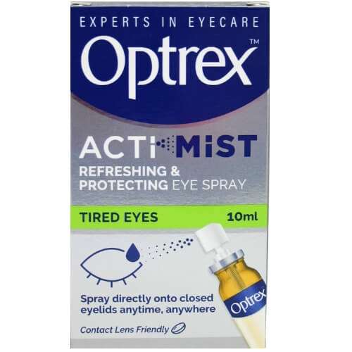 Click to view product details and reviews for Optrex Actimist Tired Eyes 10ml.