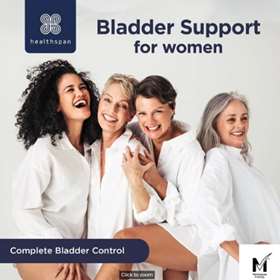 Healthspan Bladder Support With Go-Less 60 Capsules