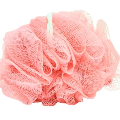 Shower Wash Puff (Scrunchie) Pale Pink