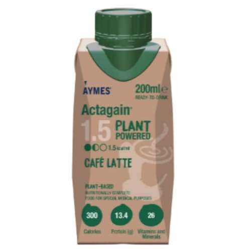 Aymes Actagain 1.5 Plant Powered CafÃ© Latte 200ml