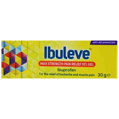 Click to view product details and reviews for Ibuleve Max Strength Pain Relief 10 Gel 30g. Click to view product details and reviews for Ibuleve Max Strength Pain Relief 10 Gel 30g.