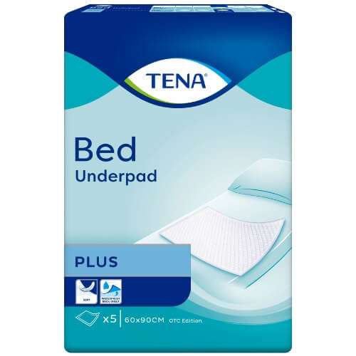 Tena Bed Plus Underbed Pad 60cm x 90cm x 5