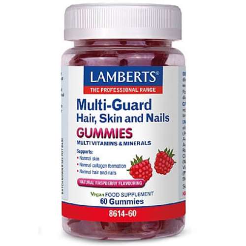 Lamberts Multi-Guard Hair Skin And Nails Gummies 60