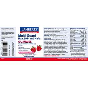 Lamberts Multi-Guard Hair Skin And Nails Gummies 60